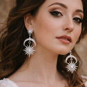 Charming Celestial Drop Earrin